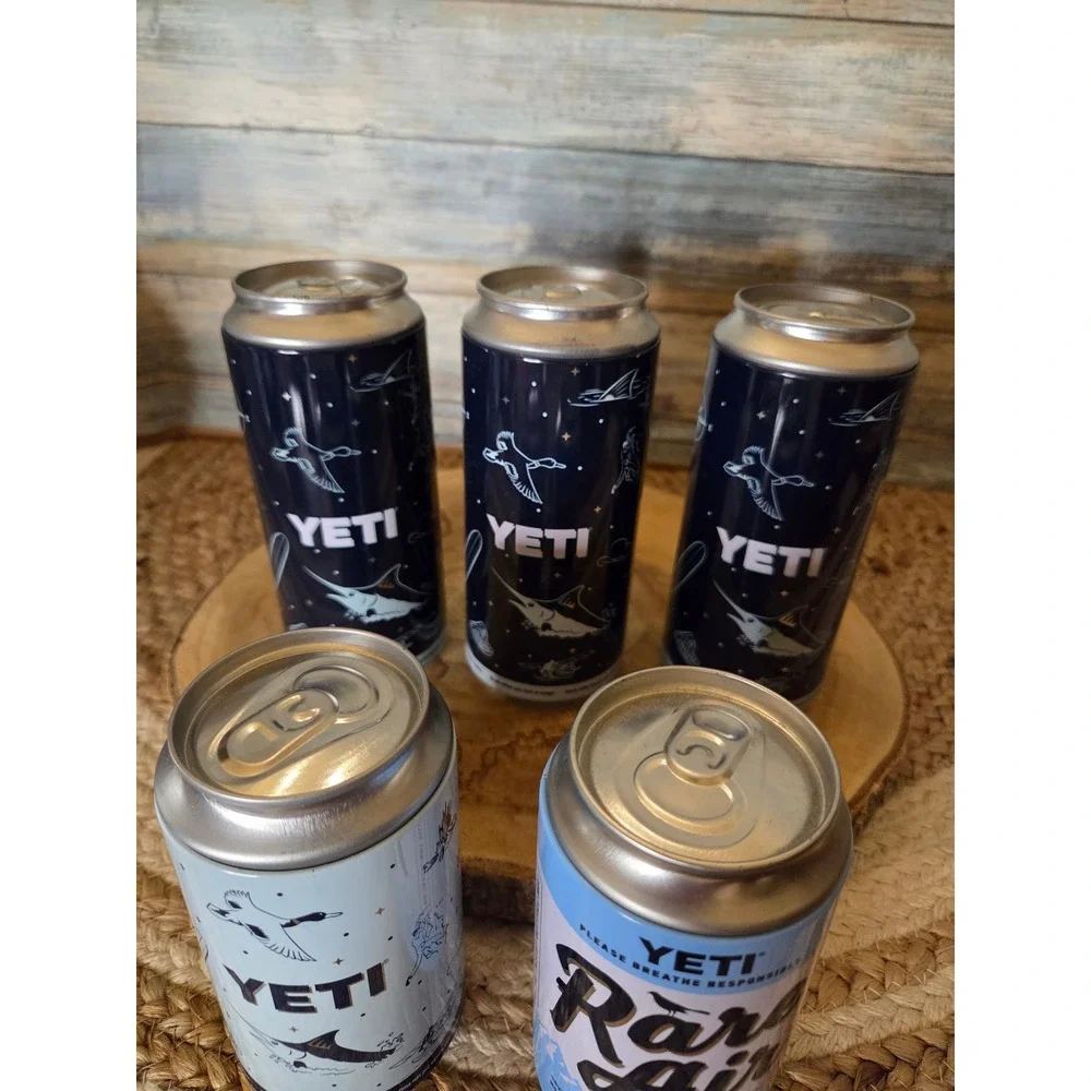 YETI Rare Air Collectible Stash Cans Set of 5 Novelty Hidden Storage Containers